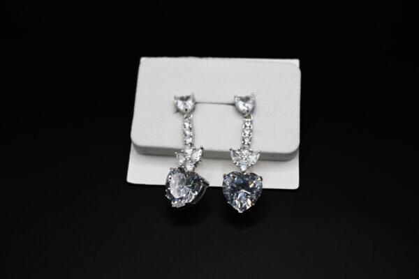 Cubic zirconia silver Earings - Image 4