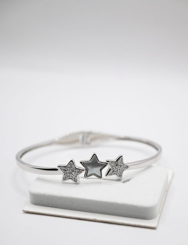 Star Sterling Silver Bracelet - Image 3