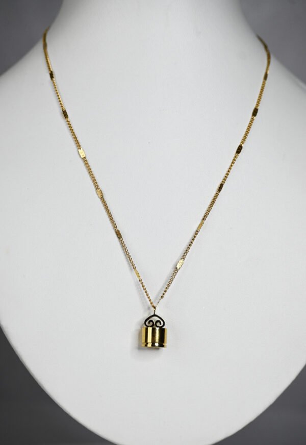 Chain Lock Pendant Set