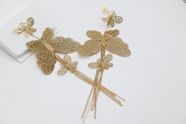 Butterfly Dangle Earings - Image 3