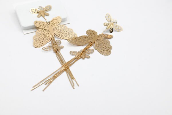 Butterfly Dangle Earings - Image 4