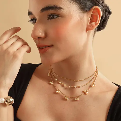 18kt gold plated jewellery