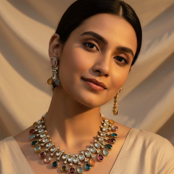 Kundan Multi-Color Jewelry