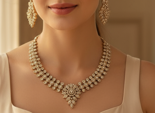 kundan studded Jewelry - Image 3