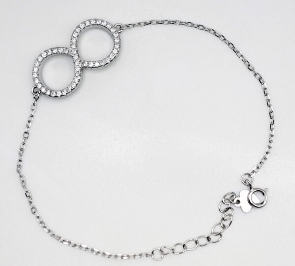 ♾️ CZ Infinity Bracelet