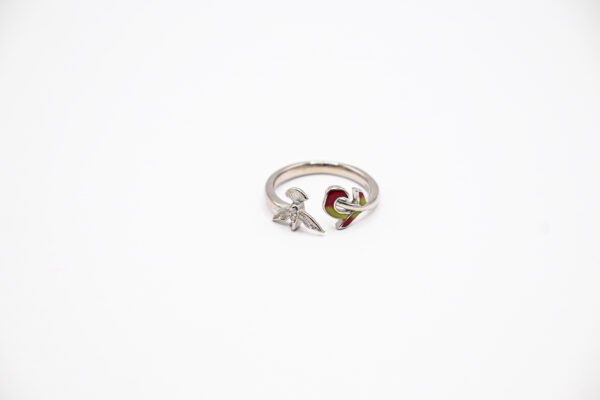 Flying Bird silver Ring - Image 2