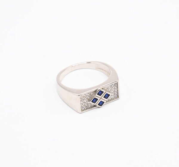 Blue emerald Ring