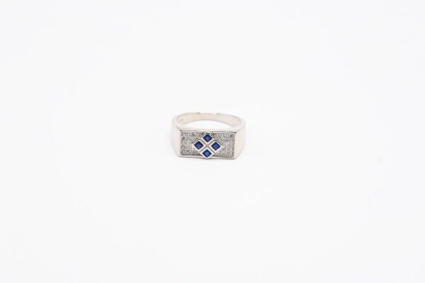 Blue emerald Ring - Image 4