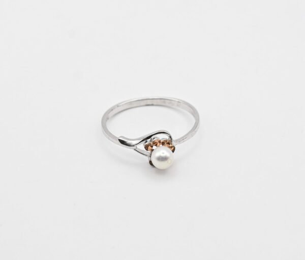 CZ & Pearl Ring