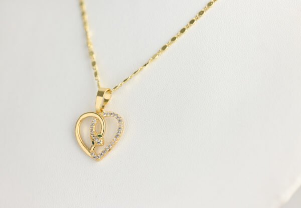 Gold Heart-Shaped Set