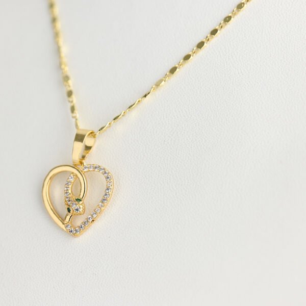 Gold Heart-Shaped Set