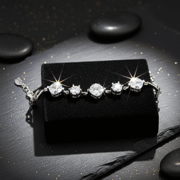 Geometric Chain Bracelet