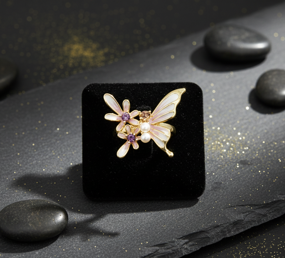 Butterfly Statement Ring