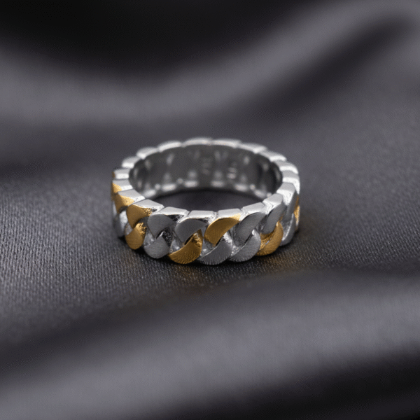 Silver Fusion Band Ring