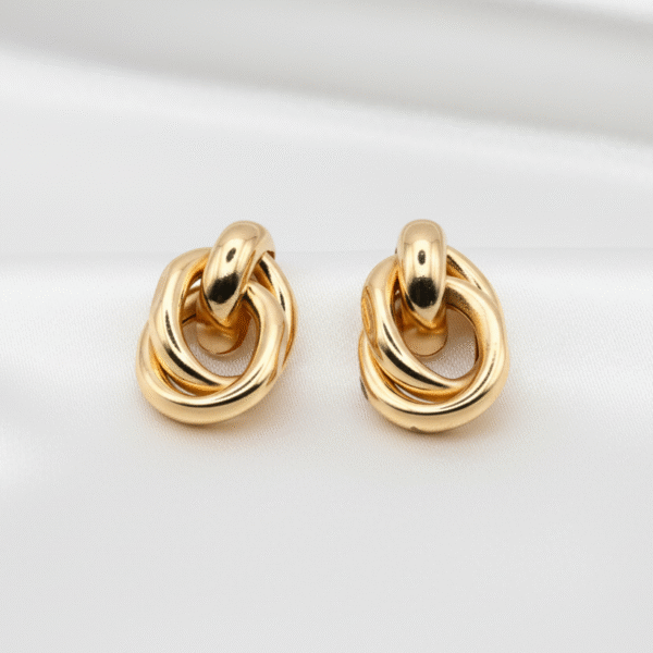 Korean Luxe Geometric Studs