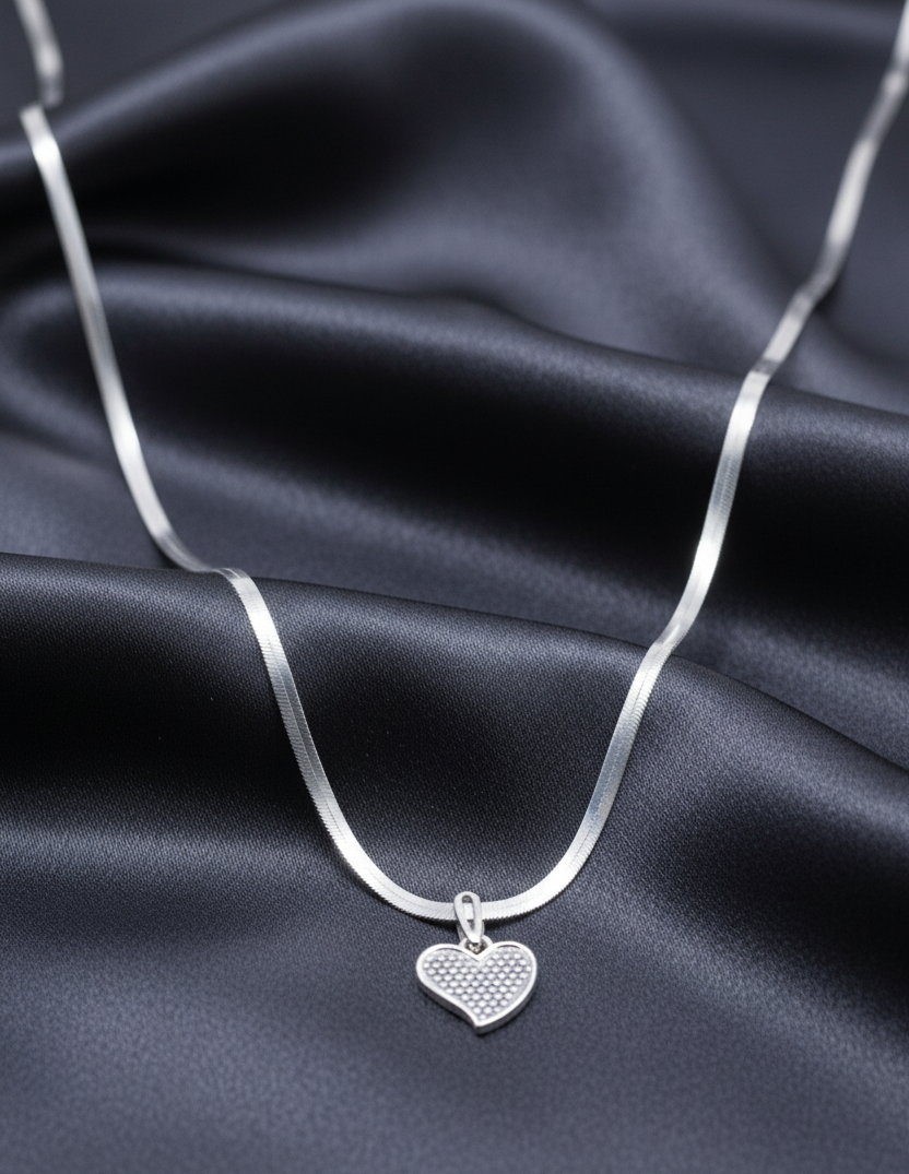 Herringbone chain pendant set - Image 2