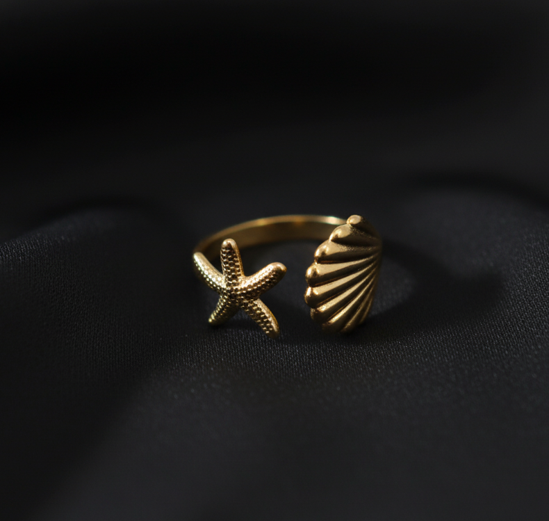 Star Shell Ring