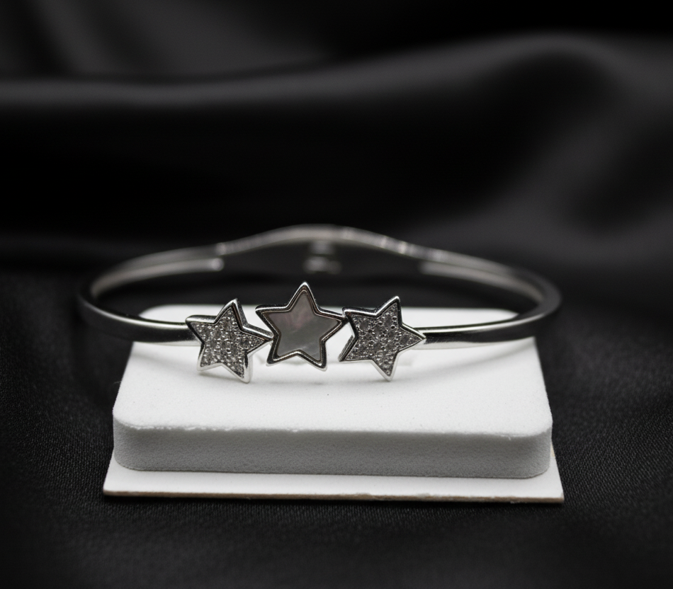 Star Sterling Silver Bracelet
