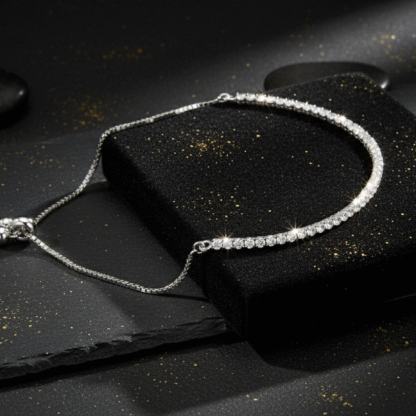 Silver Tennis Bracelet