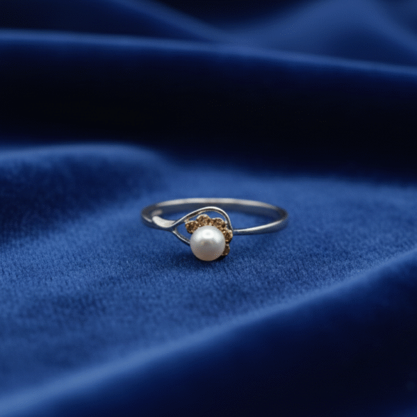 CZ & Pearl Ring