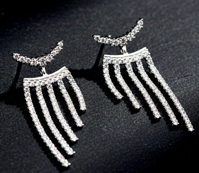 Sterling Silver Tassle Earings - Image 2