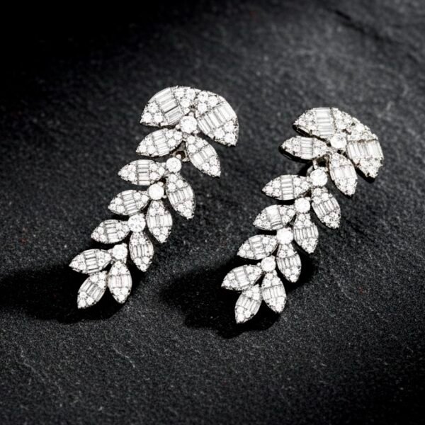 CZ Dangler Earrings