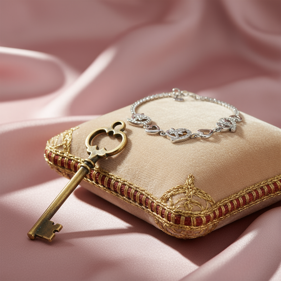 💖 CZ Heart Bracelet - Image 2