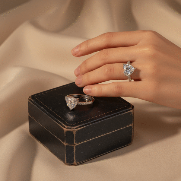 Princess solitaire Ring