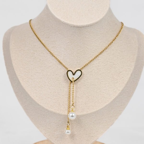 🤍Heart Chain Pendant Set