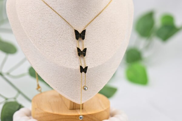 Butterfly Chain Pendant Set - Image 4