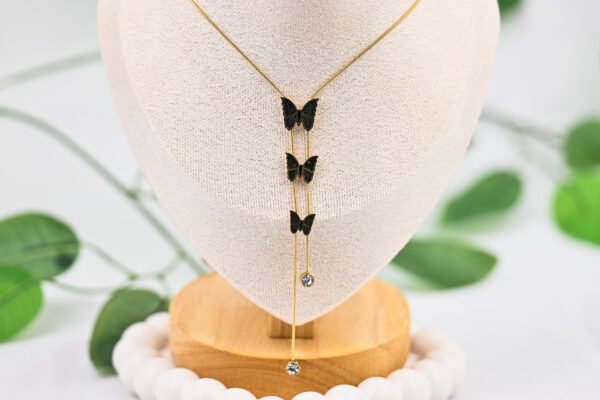 Butterfly Chain Pendant Set