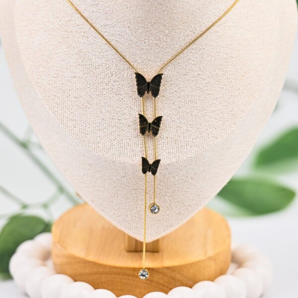 Butterfly Chain Pendant Set