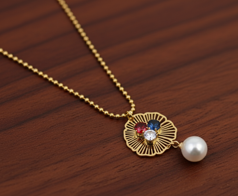 Tricolor Bloom Pearl