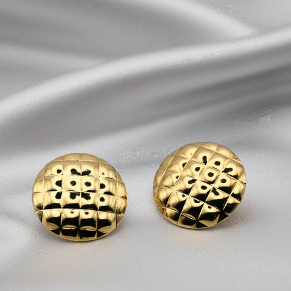 Golden Weave Studs