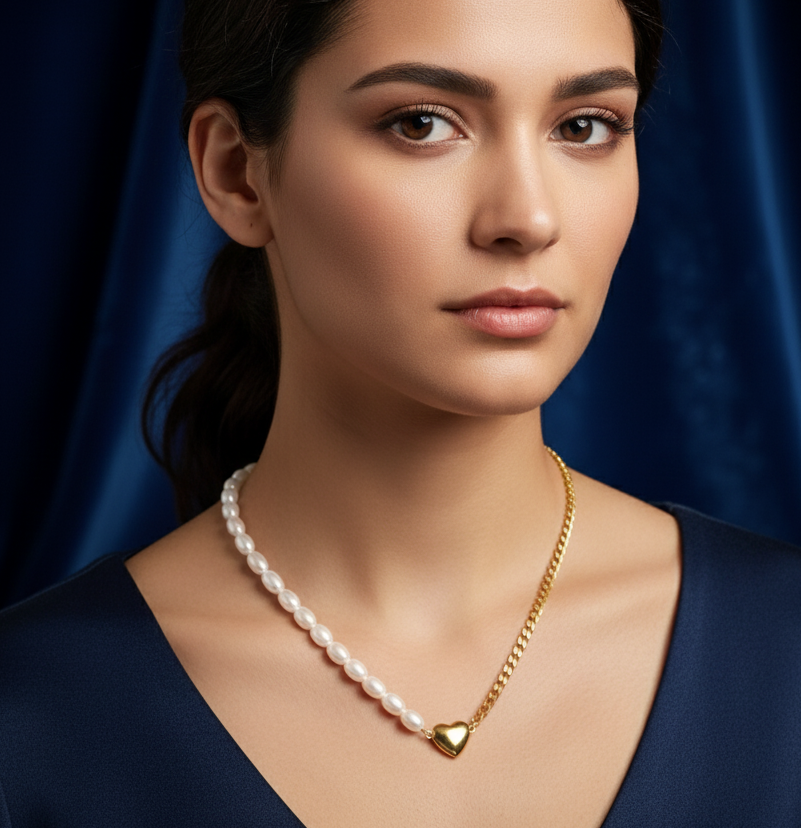 Aurora Pearl Bold Necklace