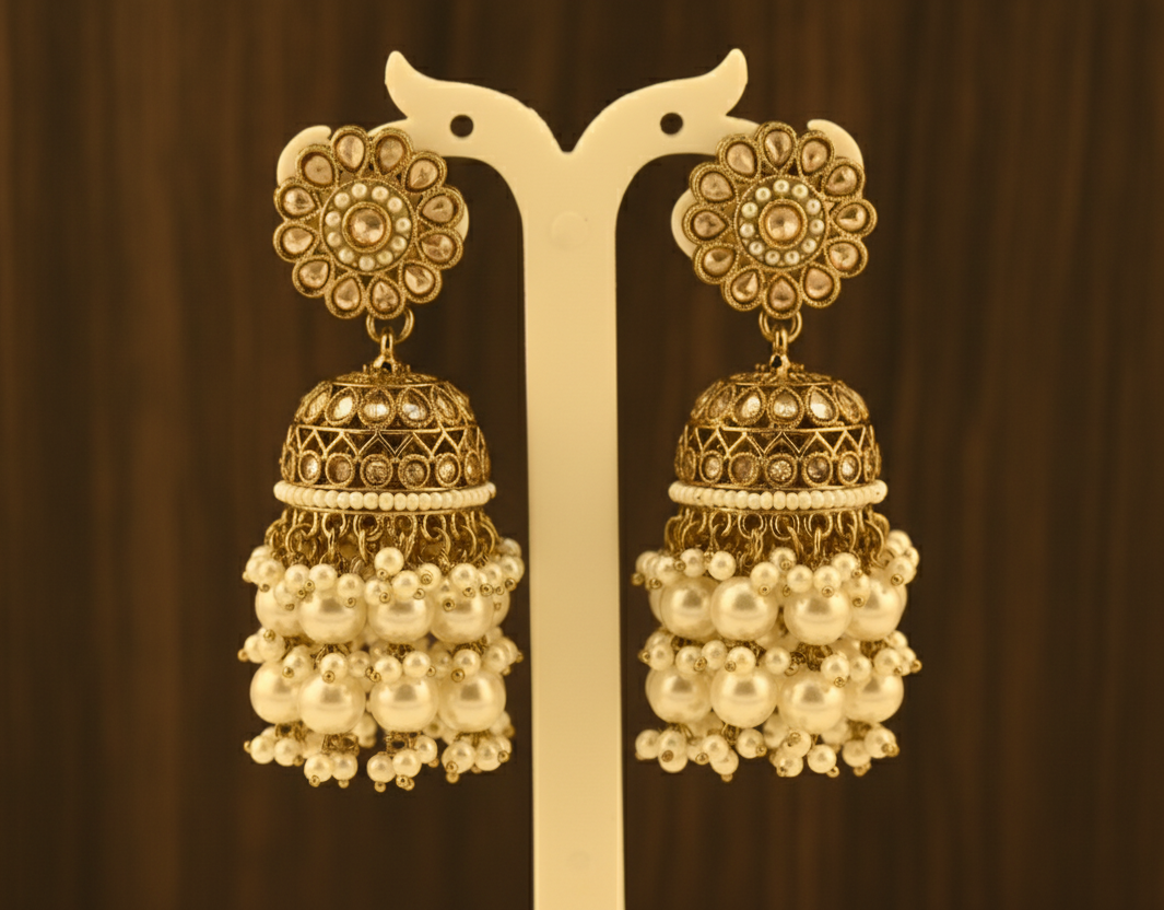 EternaBloom Long Jhumki