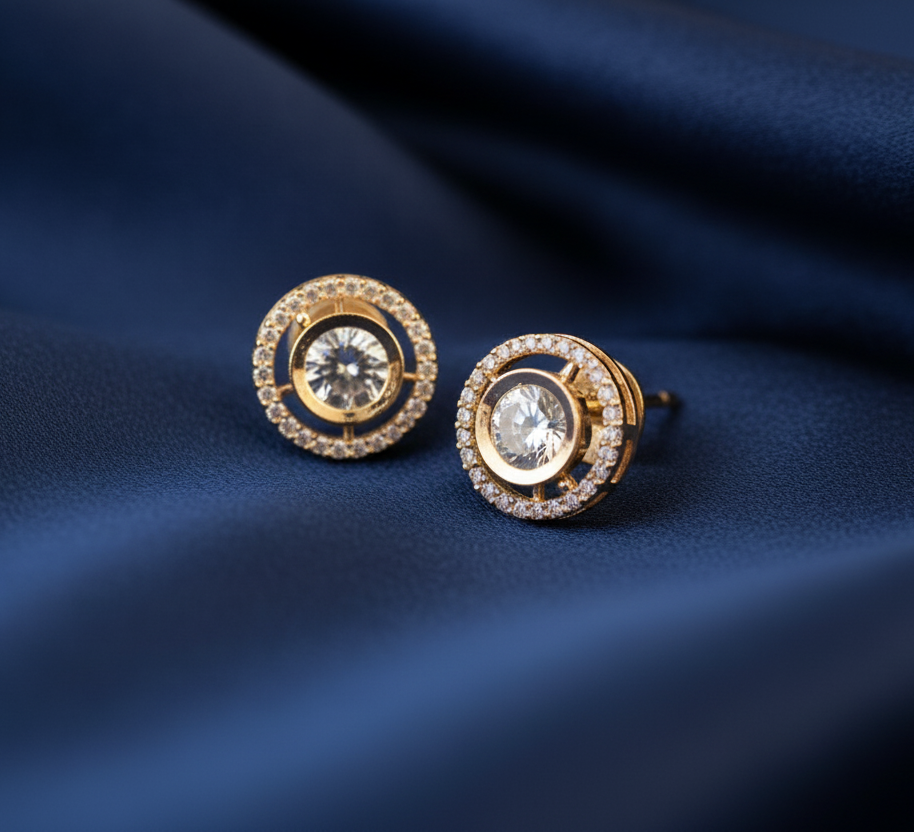 Celestial Mini Kundan Studs - Image 2